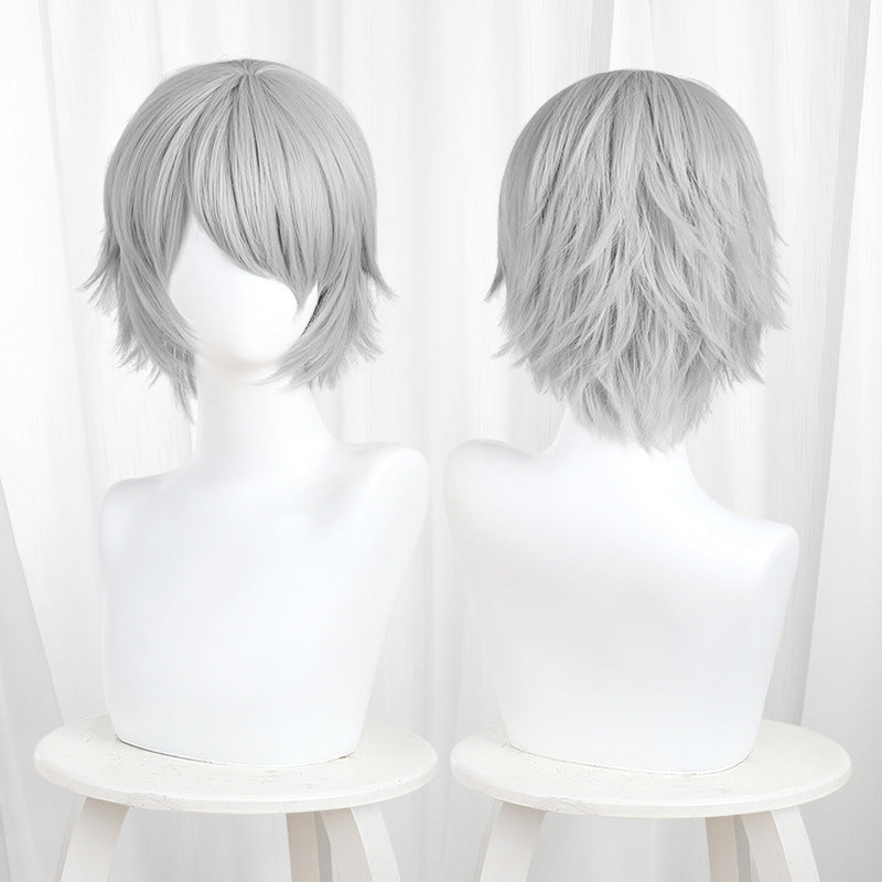 Non-styled Universal Short Wig with Flipped Ends Design for Wig Makers
