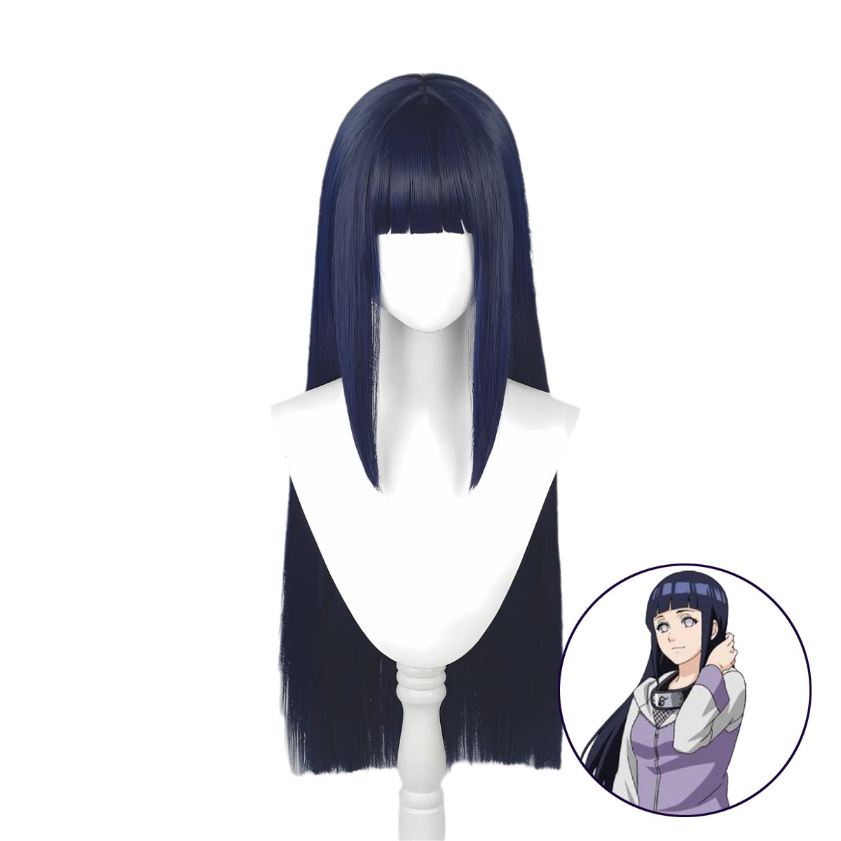 SAKUMETA Hyūga Hinata Cosplay Wig