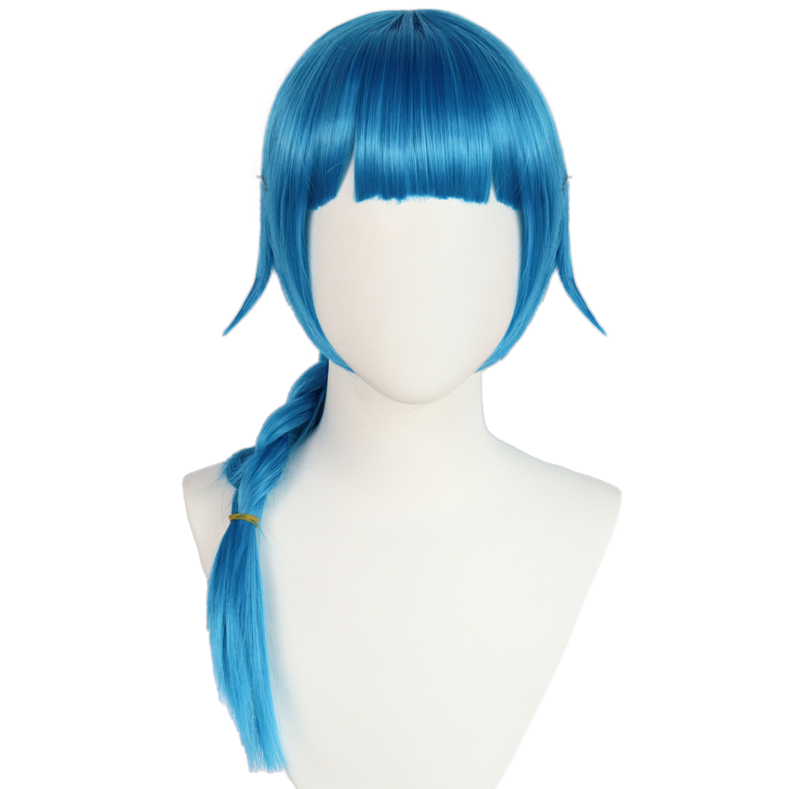 SAKUMETA JINX Blue Cosplay Wig with Twin Tails