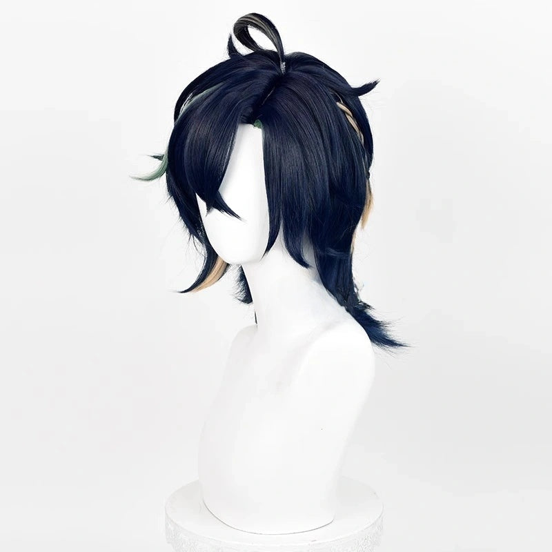 SAKUMETA KINICH Short Teal Cosplay Wig