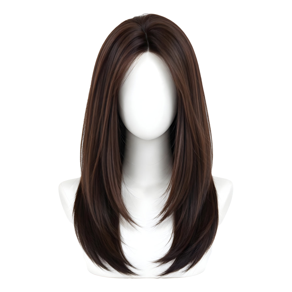 SAKUMETA Lace Front Long Straight Hair Daily Wig
