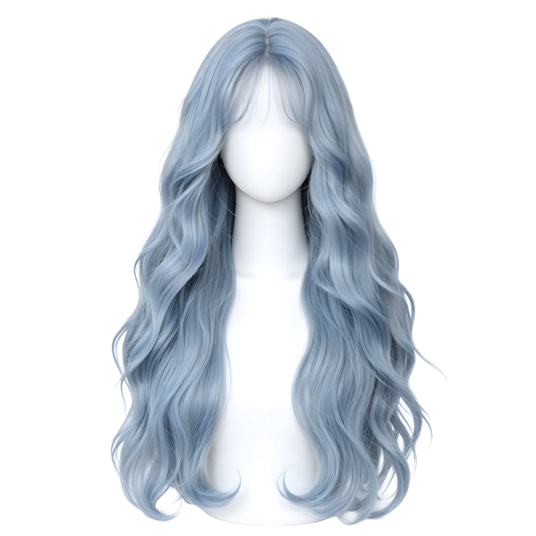 SAKUMETA Lace Front Long Wavy Hair Daily Wig