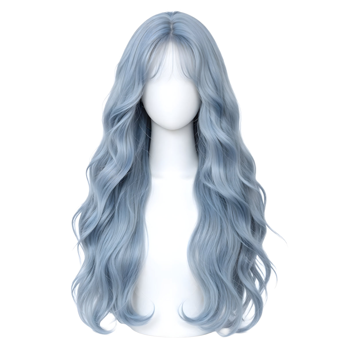 SAKUMETA Lace Front Long Wavy Hair Daily Wig
