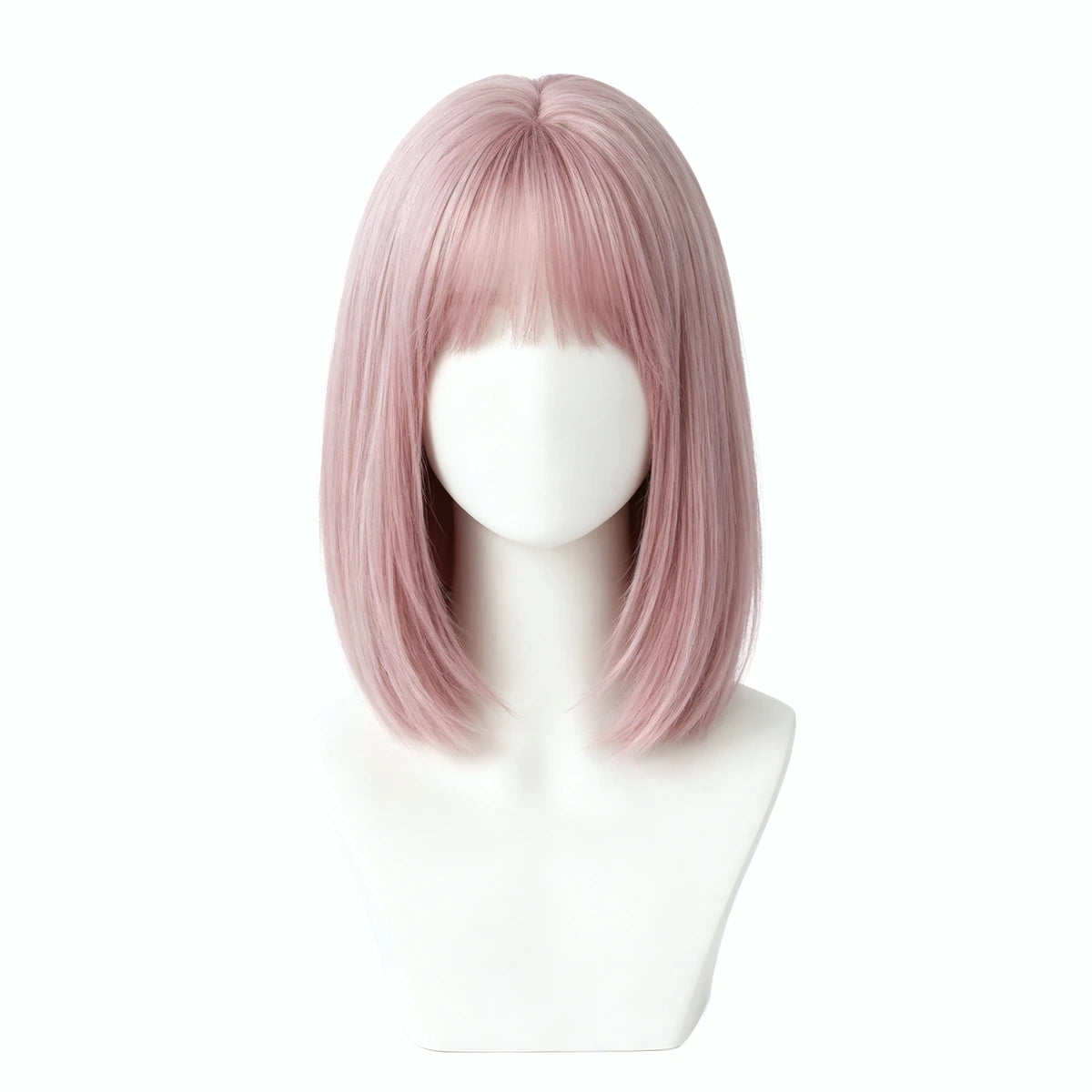 SAKUMETA Layered Bob with Curled Ends Daily Wig