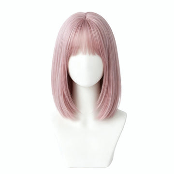 SAKUMETA Layered Bob with Curled Ends Daily Wig