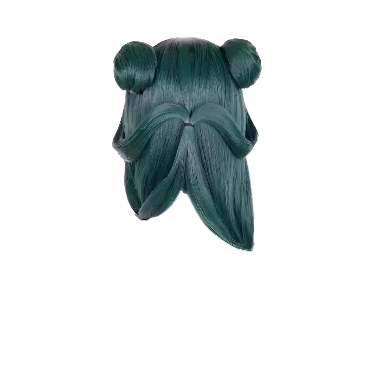 SAKUMETA MAOMAO Dark Green Long Cosplay Wig