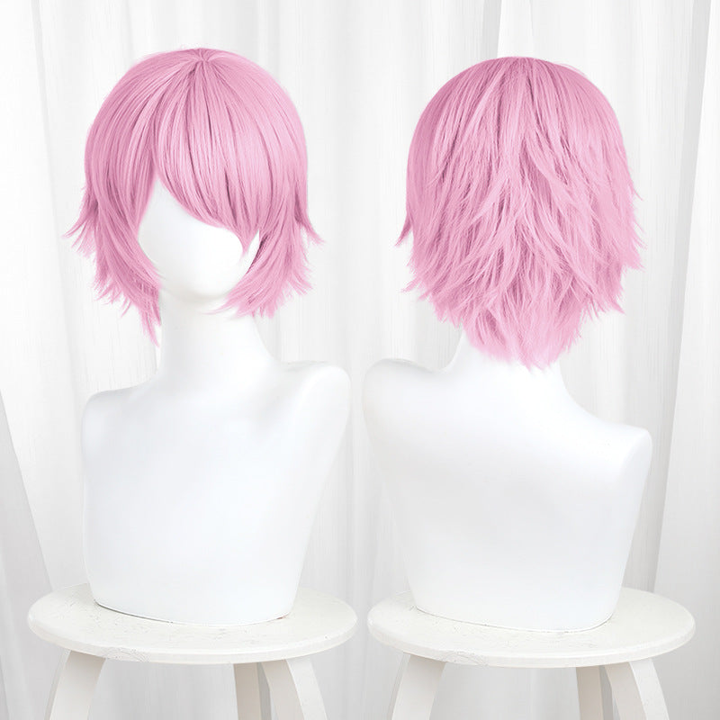 Non-styled Universal Short Wig with Flipped Ends Design for Wig Makers