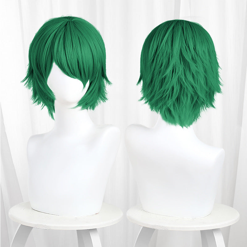 Non-styled Universal Short Wig with Flipped Ends Design for Wig Makers