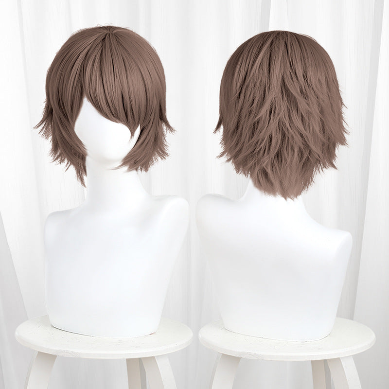Non-styled Universal Short Wig with Flipped Ends Design for Wig Makers
