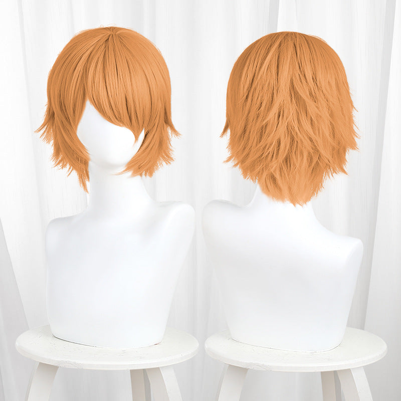 Non-styled Universal Short Wig with Flipped Ends Design for Wig Makers