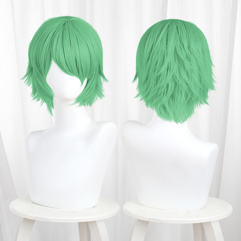 Non-styled Universal Short Wig with Flipped Ends Design for Wig Makers