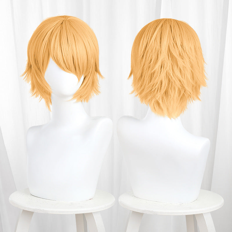 Non-styled Universal Short Wig with Flipped Ends Design for Wig Makers