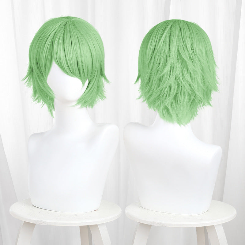 Non-styled Universal Short Wig with Flipped Ends Design for Wig Makers