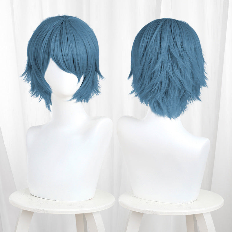 Non-styled Universal Short Wig with Flipped Ends Design for Wig Makers