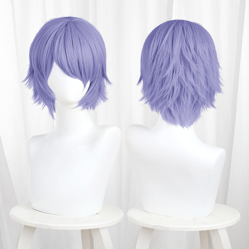 Non-styled Universal Short Wig with Flipped Ends Design for Wig Makers