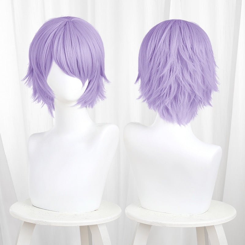 Non-styled Universal Short Wig with Flipped Ends Design for Wig Makers