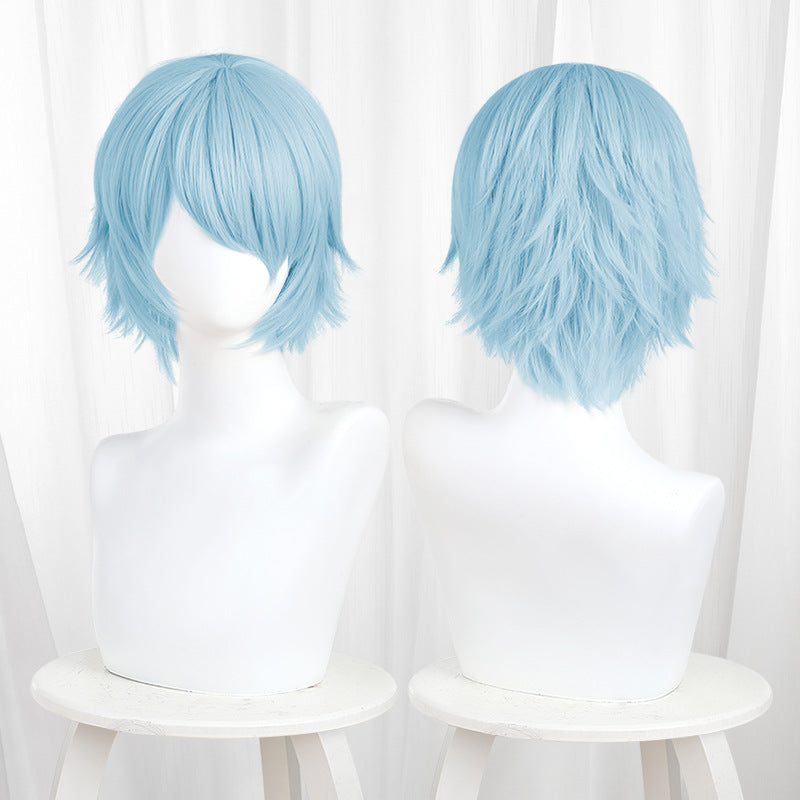 Non-styled Universal Short Wig with Flipped Ends Design for Wig Makers