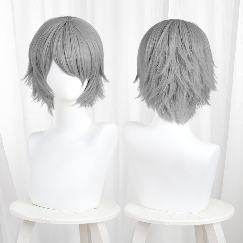 Non-styled Universal Short Wig with Flipped Ends Design for Wig Makers