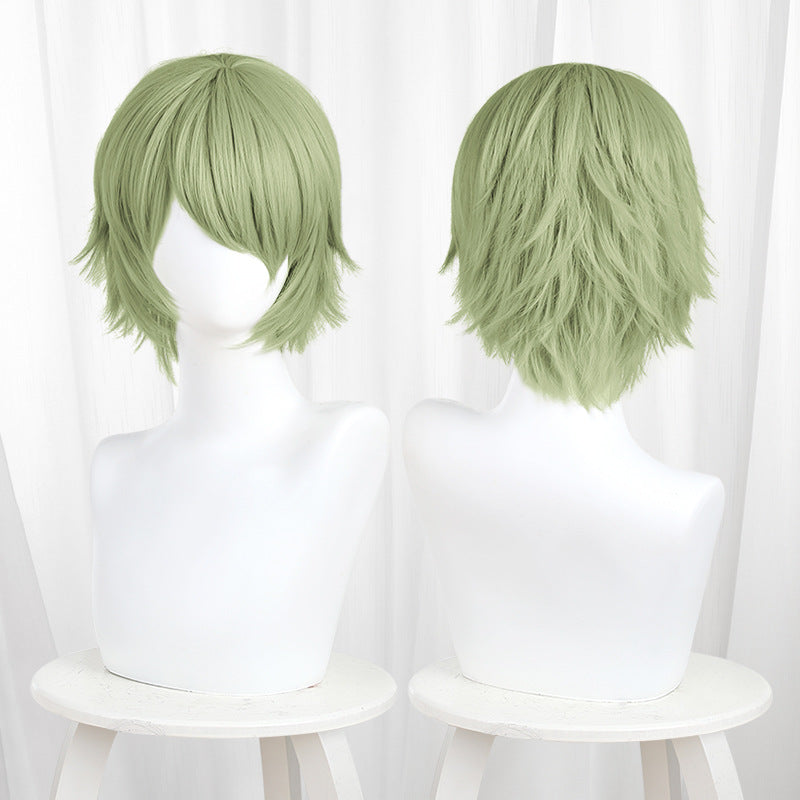 Non-styled Universal Short Wig with Flipped Ends Design for Wig Makers
