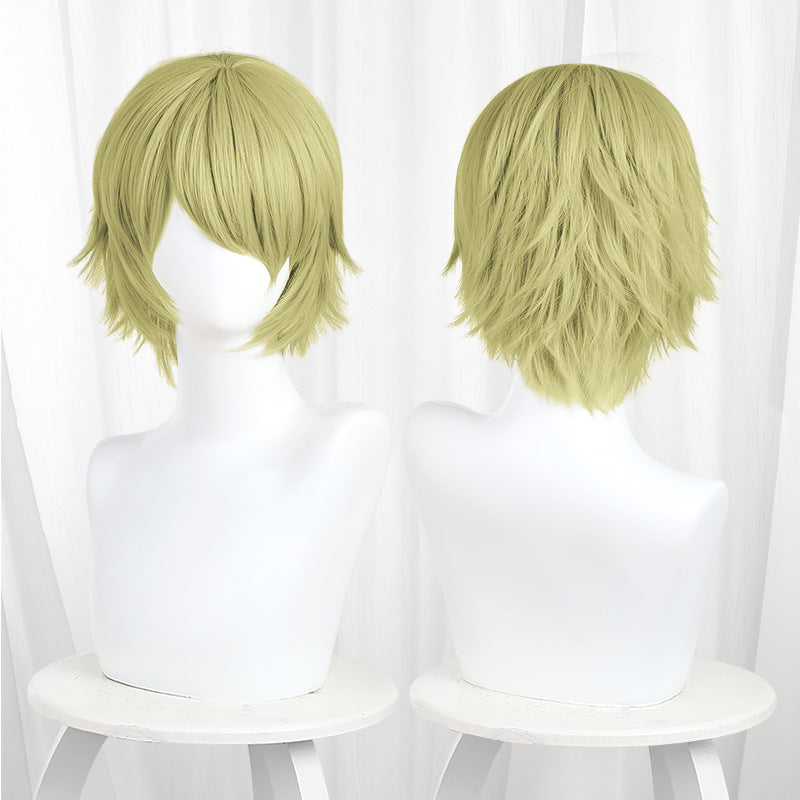 Non-styled Universal Short Wig with Flipped Ends Design for Wig Makers