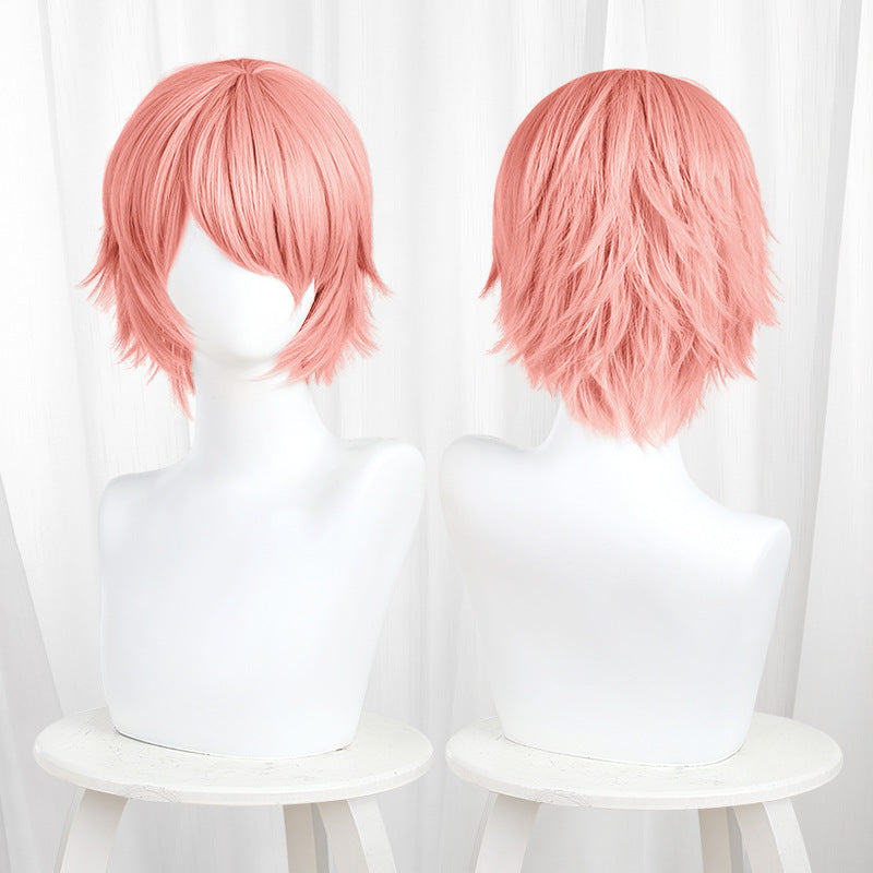 Non-styled Universal Short Wig with Flipped Ends Design for Wig Makers