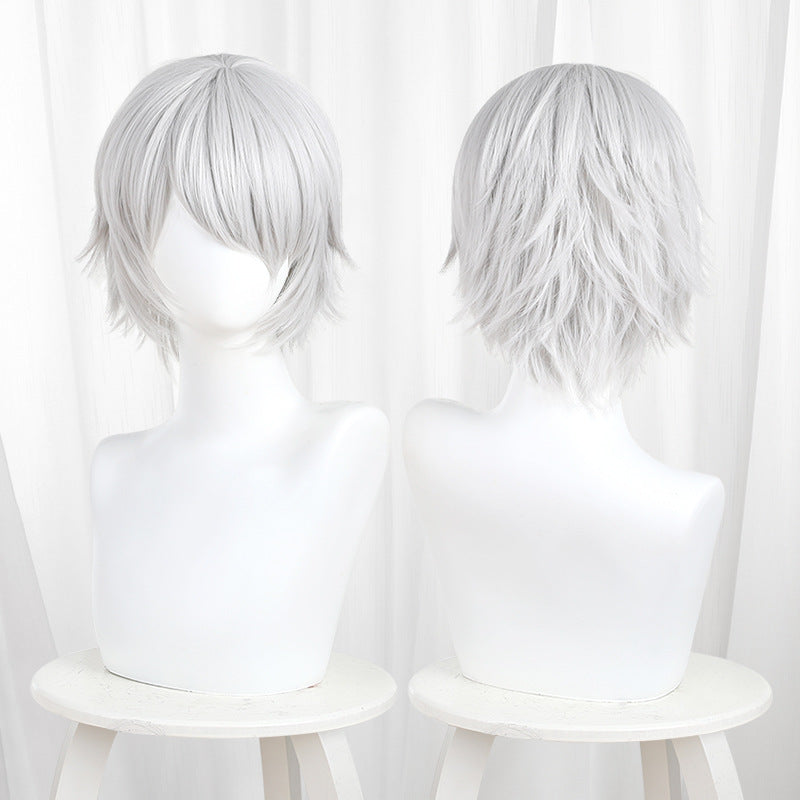 Non-styled Universal Short Wig with Flipped Ends Design for Wig Makers