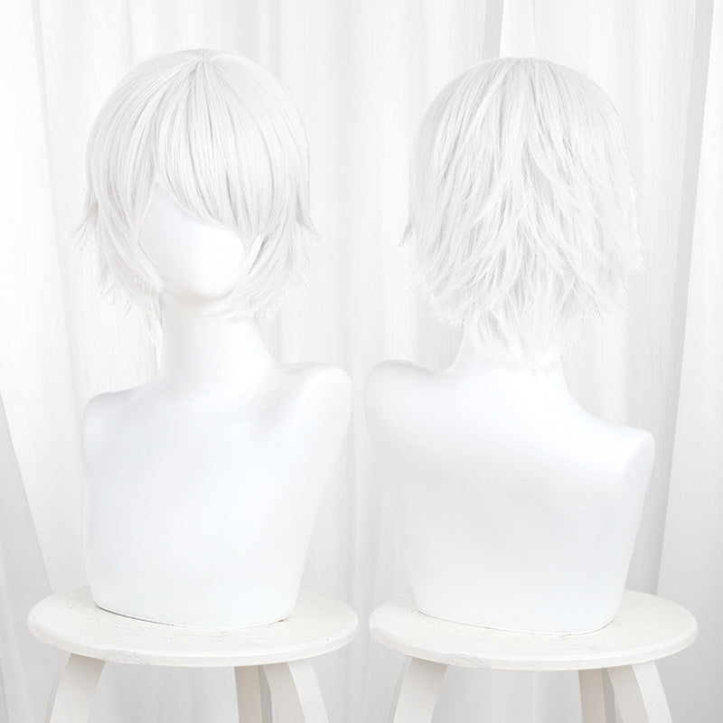 Non-styled Universal Short Wig with Flipped Ends Design for Wig Makers