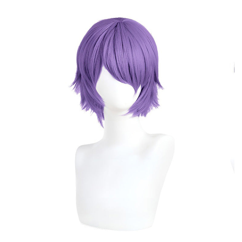 Non-styled Universal Short Wig with Flipped Ends Design for Wig Makers